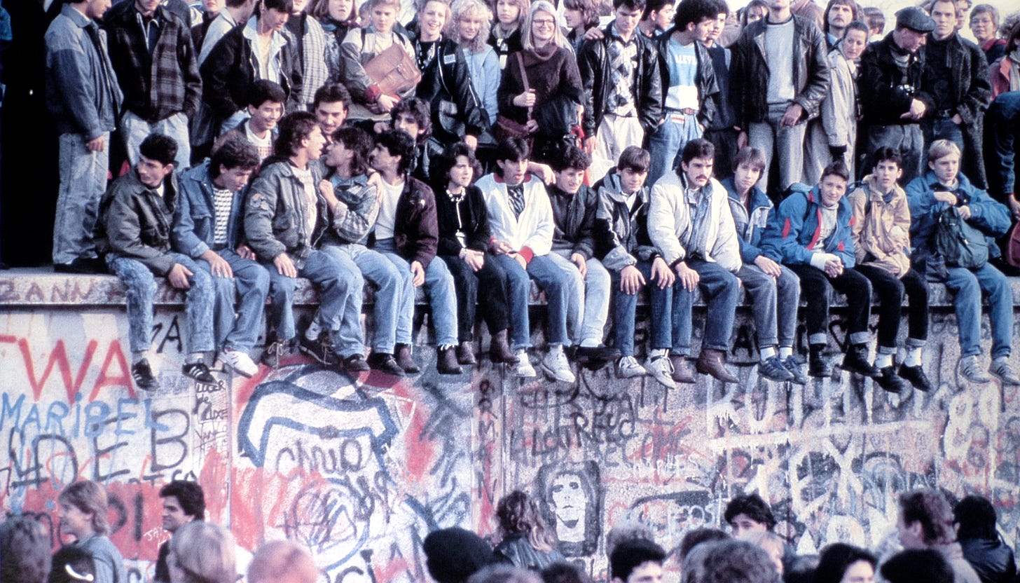 Fall of the Berlin wall
