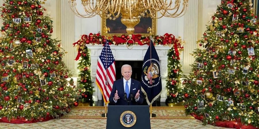Trump-supporter taunts US President Joe Biden on call at White House  Christmas event- The New Indian Express
