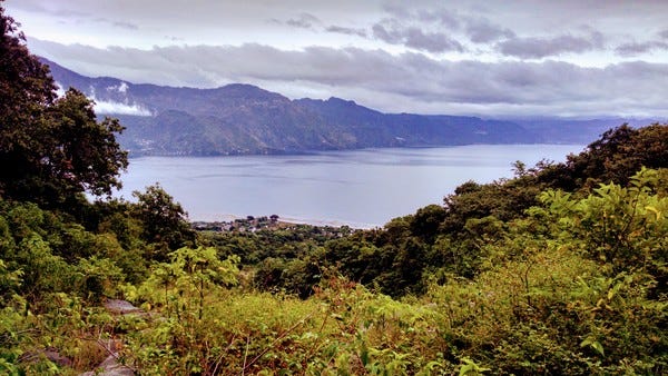 I like lakes. This one is in Guatemala.