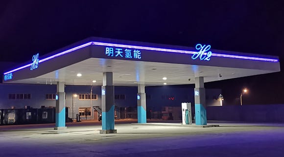 hydrogen station in Liu’an, Anhui province