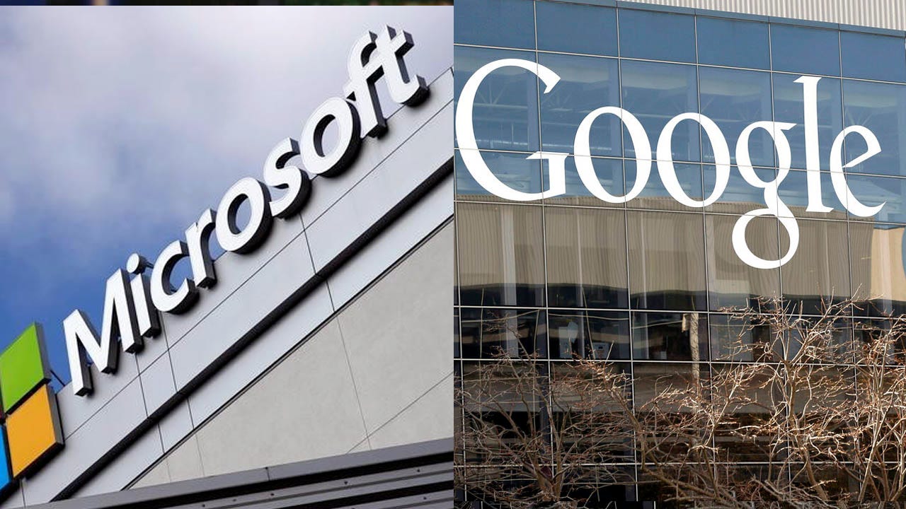 Microsoft boosts revenue forecast, Alphabet growth slows | Fox Business