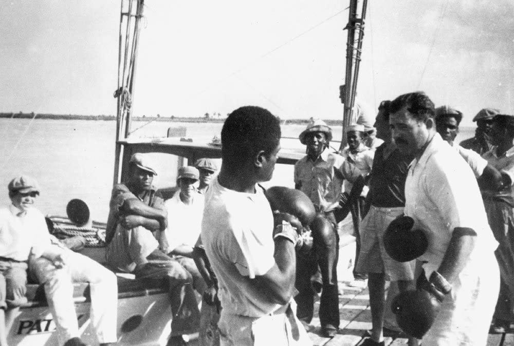 Photographs Ernest Hemingway Having Fun Boxing In Cuba Photo Great Writer  Photos Artwork 8x12 Home & Kitchen