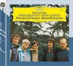 Franz Schubert, Mstislav Rostropovich, Melos Quartet - Schubert: String  Quintet - Amazon.com Music