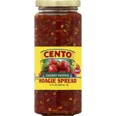 Cento Cherry Pepper, Hoagie Spread, Hot, Diced (12 oz) Delivery or Pickup  Near Me - Instacart