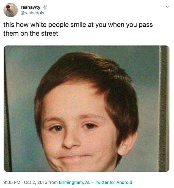 How White People SMile | Awkward White People Smile | Know Your Meme