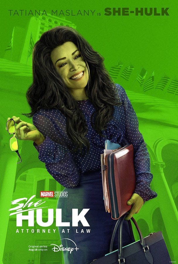 Marvel's She-Hulk Releases New Character Posters