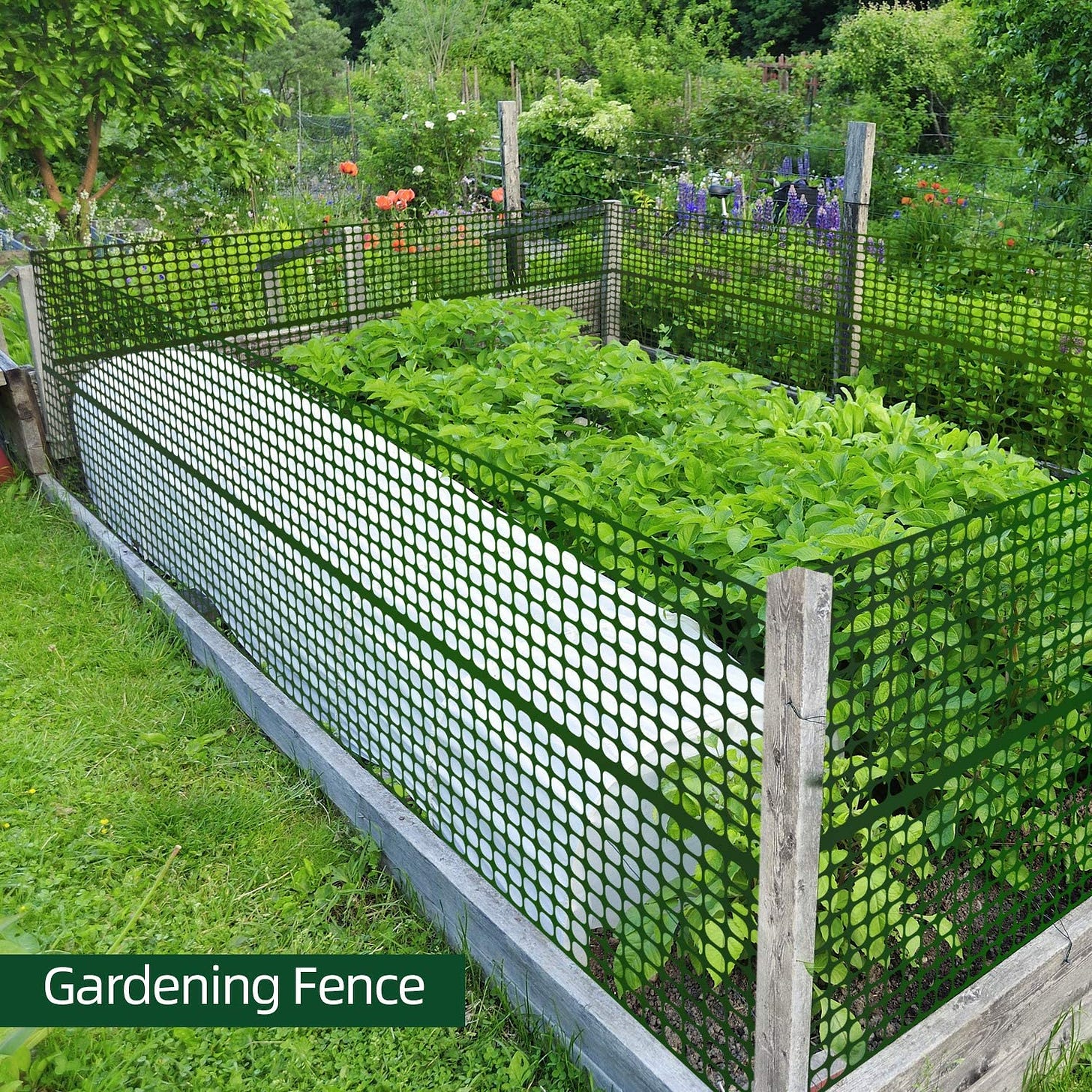Garden Fence Animal Barrier, 4&#39; x 100&#39; Reusable Netting Plastic Safety Fence  Roll, Temporary Pool Fence Snow Fence Economy Construction Fencing Poultry  Fence for Deer, Rabbits, Chicken, Dogs - Walmart.com