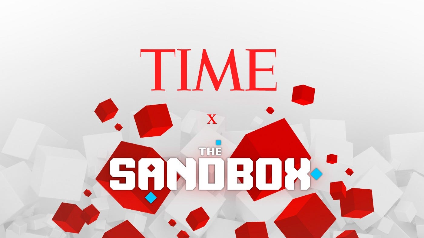 TIME Partners with The Sandbox for its First-Ever Destination in the  Metaverse - NFTgators