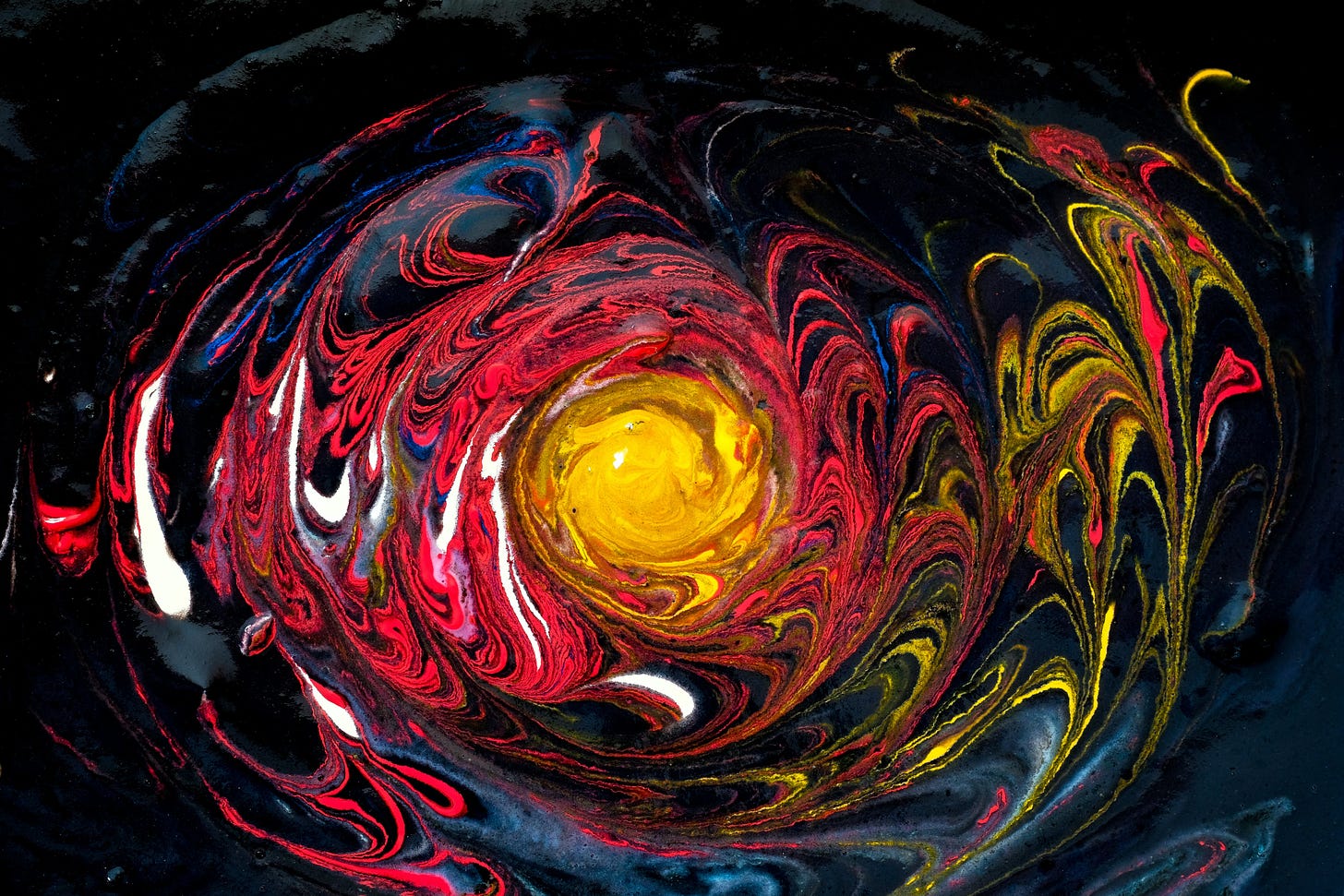 multicolored abstract painting photo