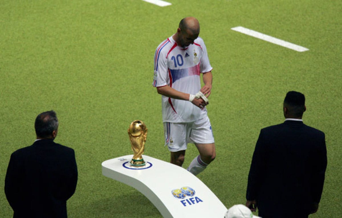 Zinedine Zidane headbutt: 2006 World Cup final recalled - Sports Illustrated