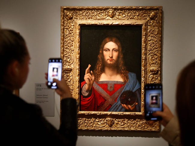 The world&#39;s priciest painting, &#39;Salvator Mundi&#39;, may be a Leonardo da Vinci  after all - The Economic Times