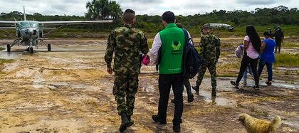Dos niñas de 12 y 14 años en Amazonas que estaban en amenaza por reclutamiento forzado fueron rescatas por el Ejército a principios de junio.