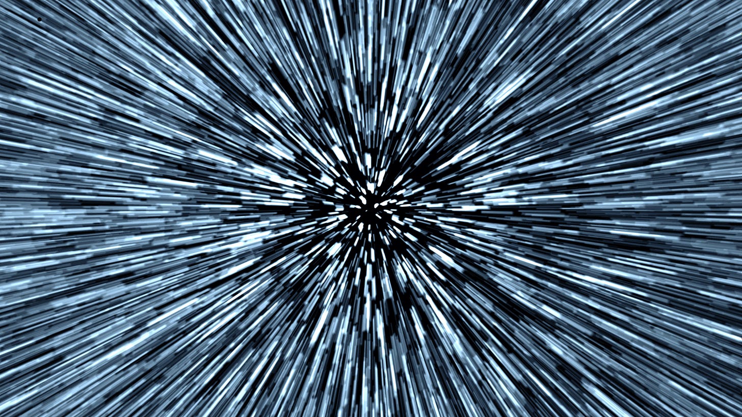 Create a jump to lightspeed effect in Photoshop on Star Wars Day 2020 |  Digital Camera World
