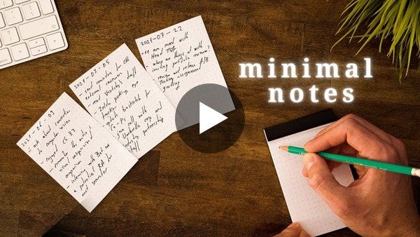A Writing Inbox for Incomplete Notes