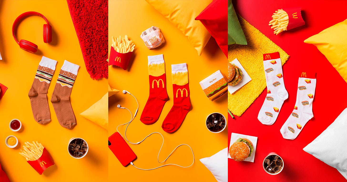 McDonald's vende meias da festa do pijama do BBB 21 - GKPB - Geek  Publicitário