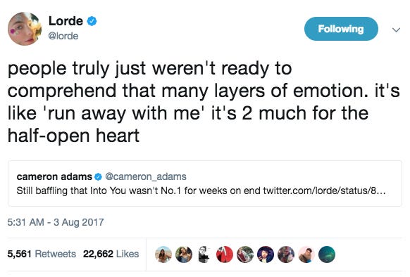 19 Times Lorde Was The Purest, Most Wholesome Person On Twitter