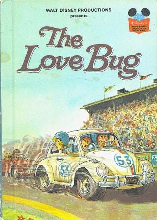 Storybook cover of The Love Bug