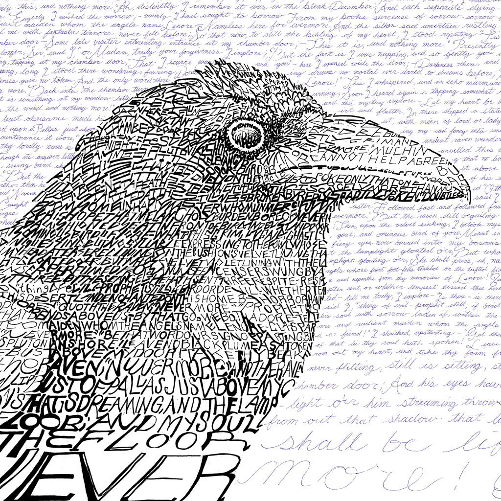 The Raven | Edgar Allan Poe Gifts | Art of Words