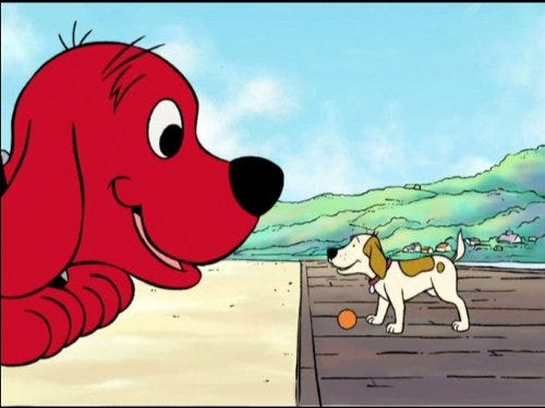 Clifford the Big Red Dog" A New Friend/Stormy Weather (TV Episode 2000) -  IMDb