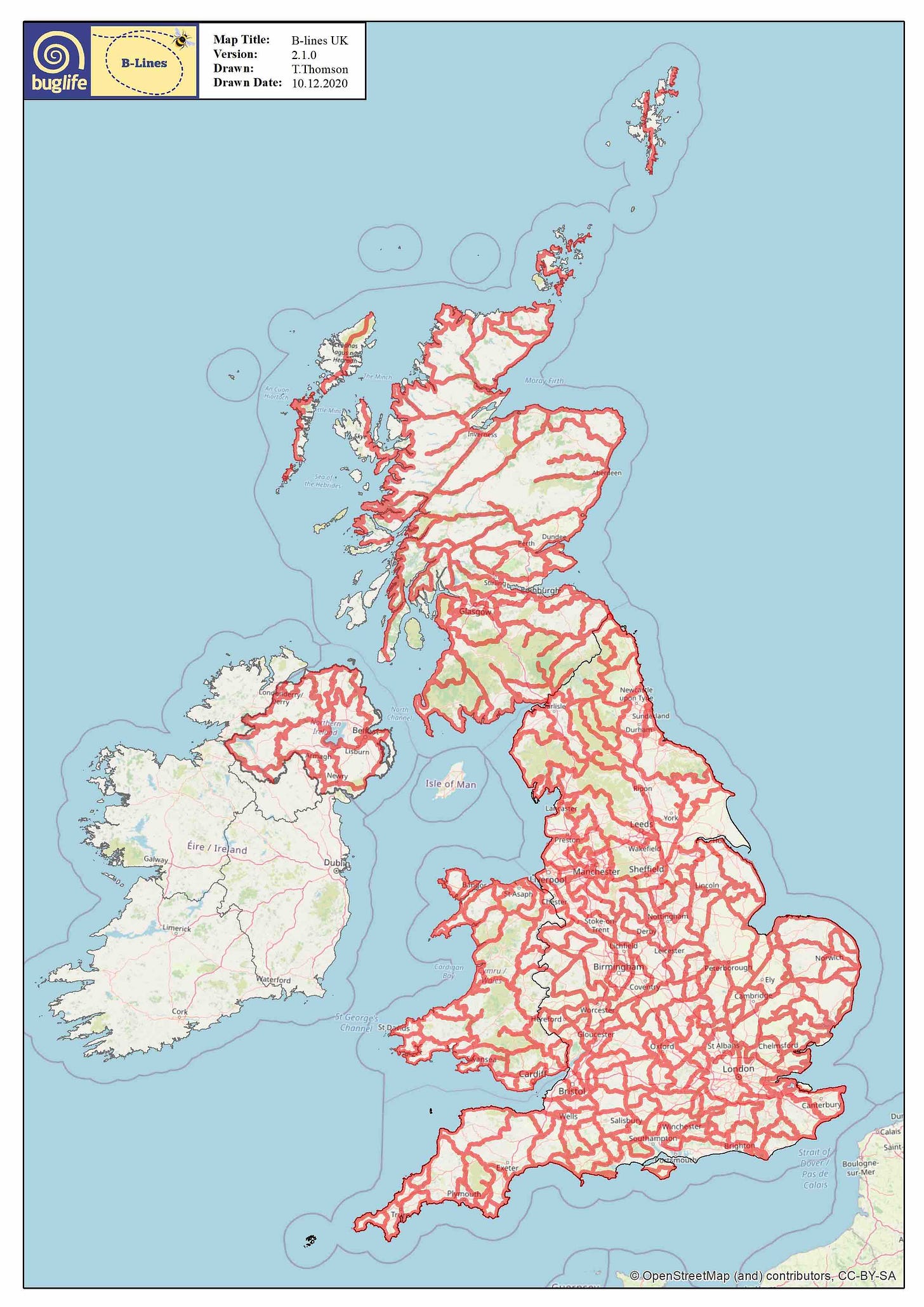 B-Lines network, Buglife UK