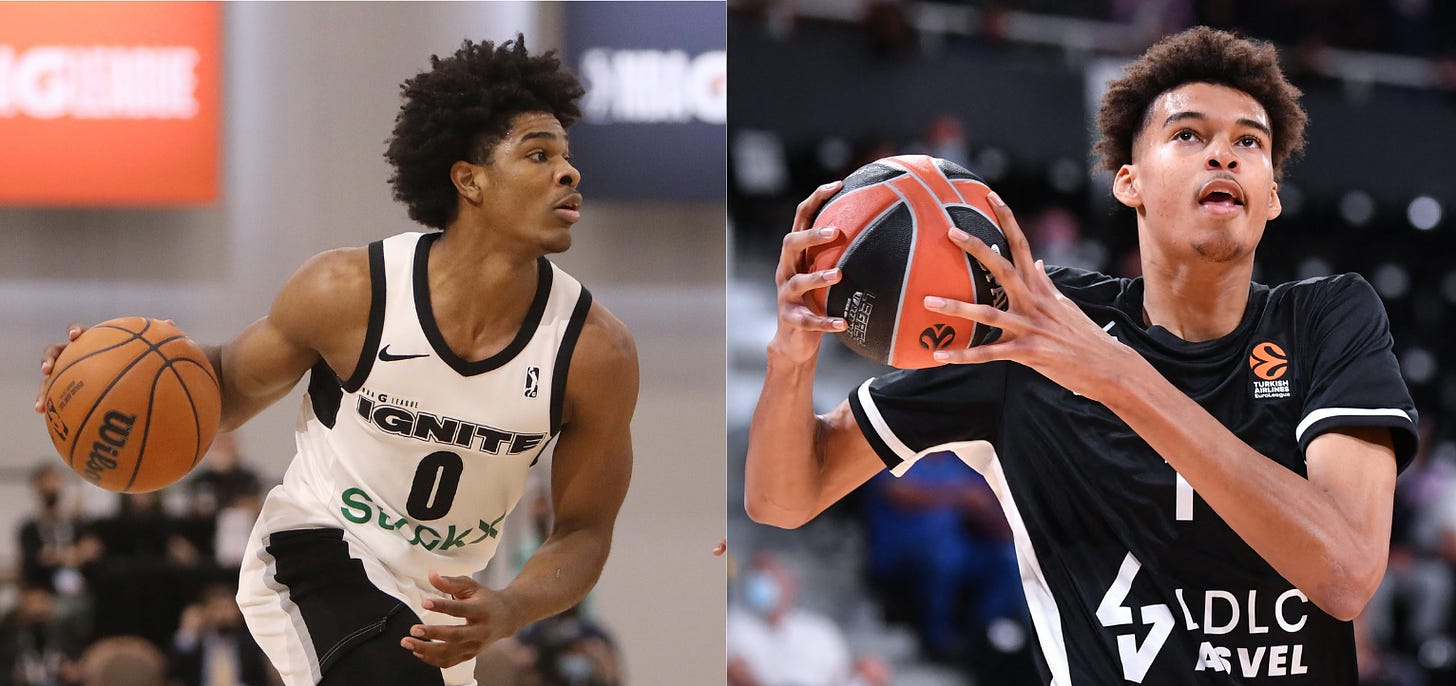 Sources: Potential matchup ahead between the No. 1 and No. 2 NBA draft  prospects