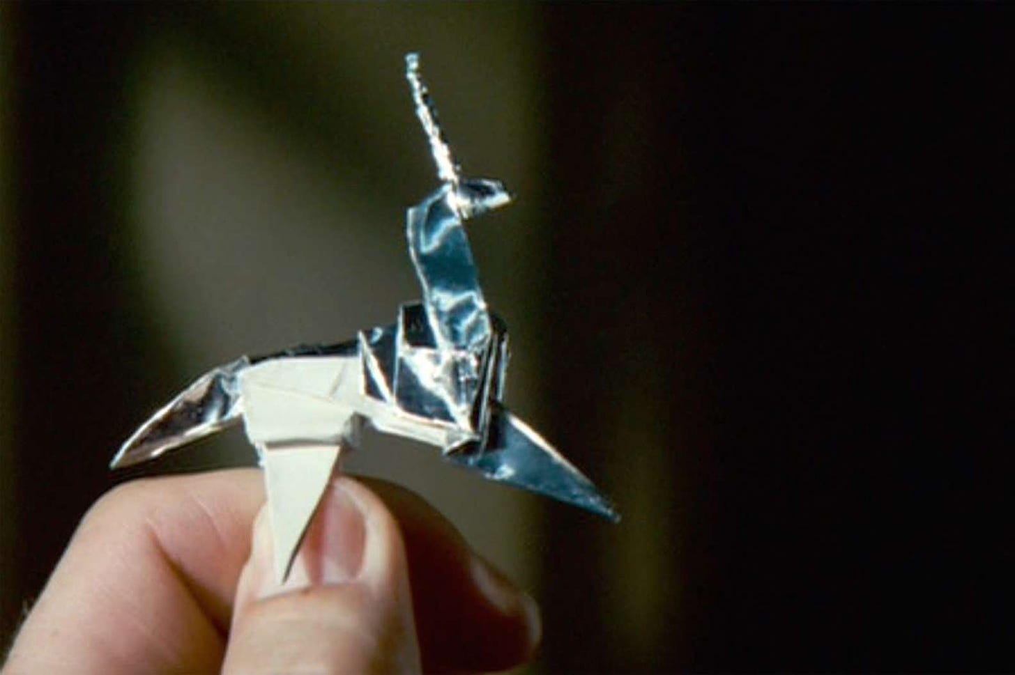 How to fold the Blade Runner unicorn