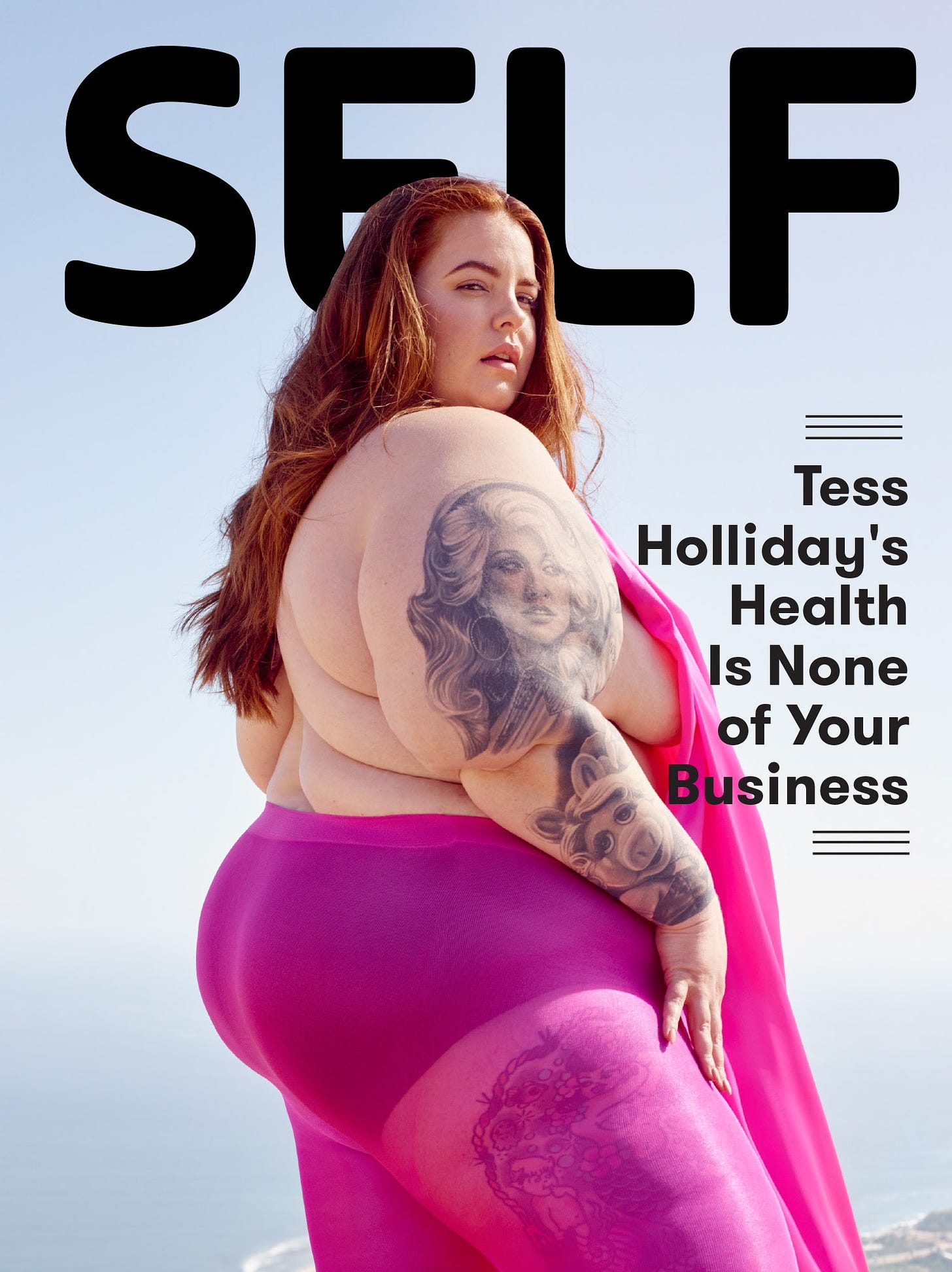 Tess Holliday SELF 2018 cover