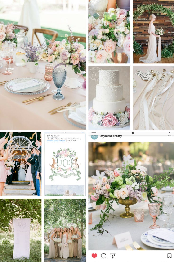 Early Summer Wedding Inspiration - Garden Wedding Ideas