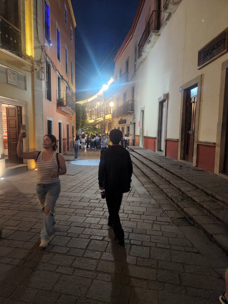 nighttime street