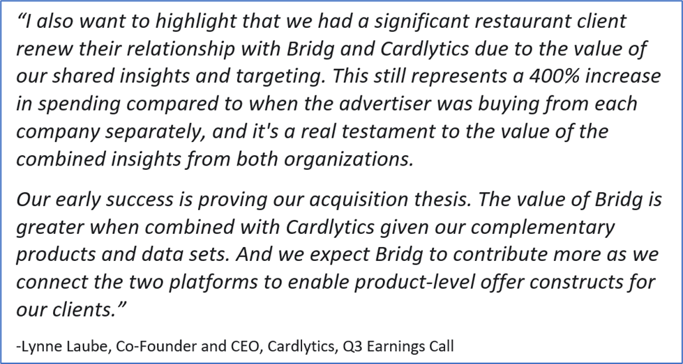 Cardlytics $CDLX: Thoughts Following Q1 2022 Earnings and Price Decline, Austin Swanson, Swany407, Discussions on BofA, Cloud, Bank Improvements, More Spend by Banks, Solving the Attribution Problem, CDLX Insights, Self-Service Update and Scalability, Dosh Partners and Marquee Partner, and more.