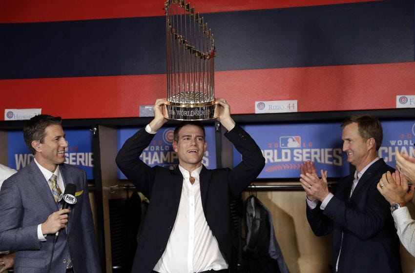 Former Boston Red Sox GM Theo Epstein belongs in the Hall of Fame