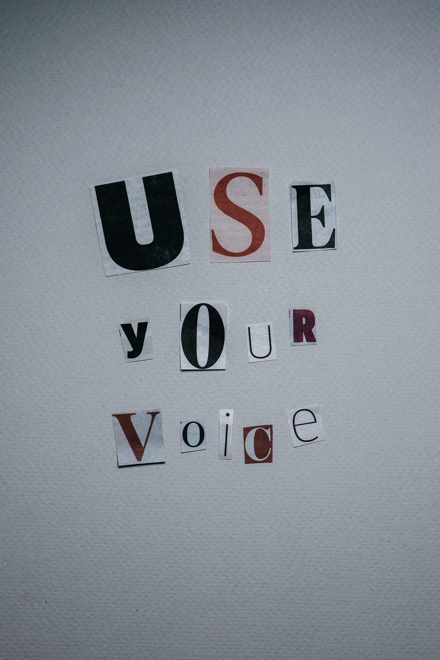 “Use your voice” 📸:Polina KovalevaKeep "Doing the Most:" 7 tips on How to be Your Most Authentic, Confident Self + "Material Gworl" Pinterest Ad: Intro to my upcoming course, Keesh the Biz Healer, to learn how to build your own Authentic brand