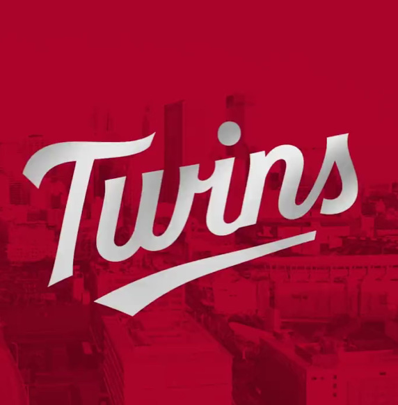 Twins script wordmark