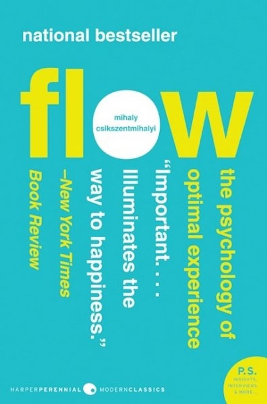 bol.com | Flow, Mihaly Csikszentmihalyi | 9780061339202 | Boeken