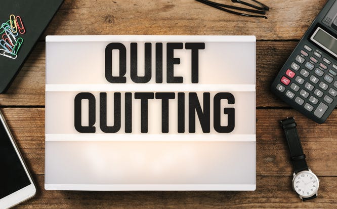 Le quiet quitting ou la démission silencieuse