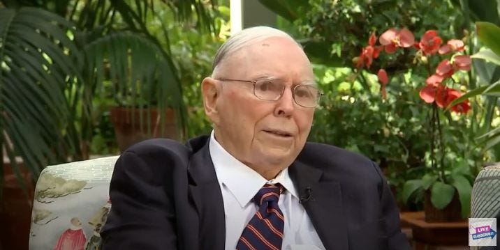 Charlie Munger: When You Make A Mistake, Act Quickly To Get Out | The  Acquirer's Multiple®