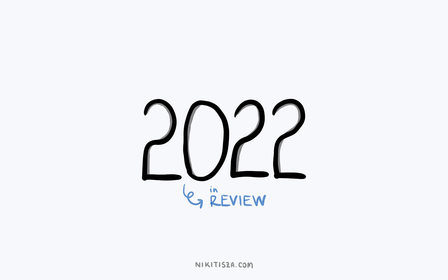 2022 end-of-year review — image by the author