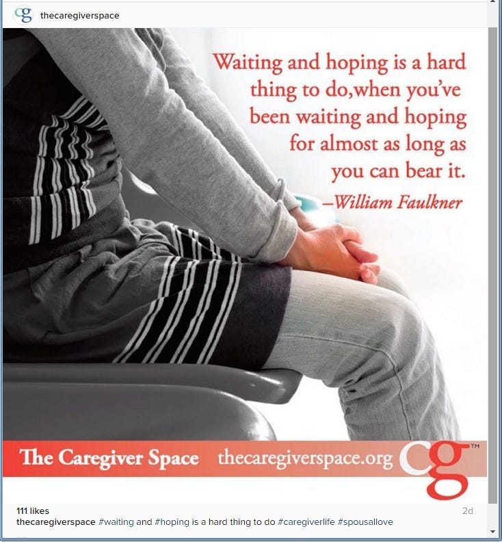 #Caregiving #Motto = #Caregiver #Meditation.  Tag us, and Share yours with us.