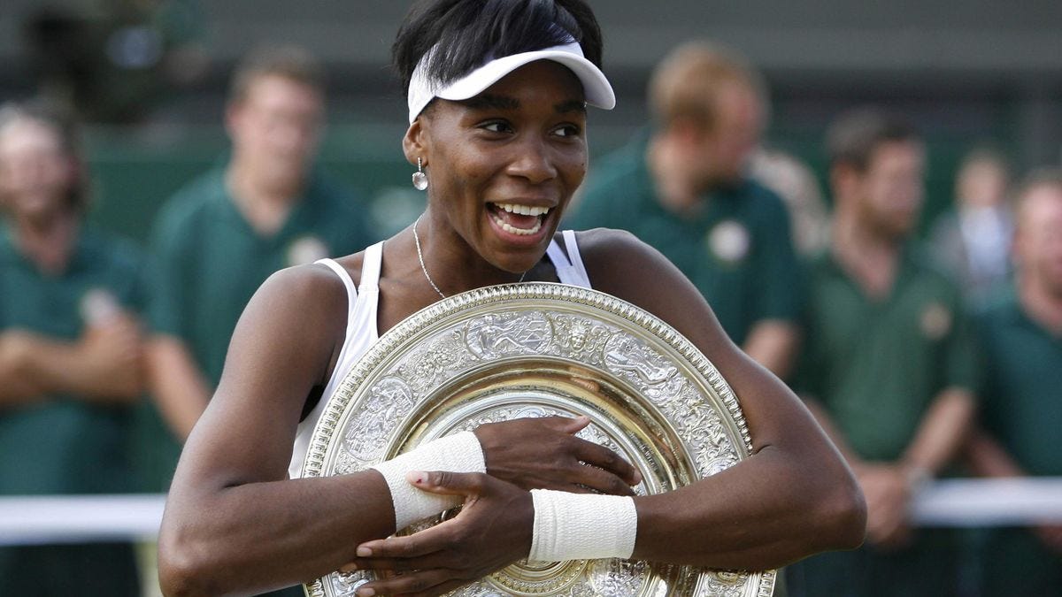 TENNIS 2007 Wimbledon Venus Williams finals (Reuters)
