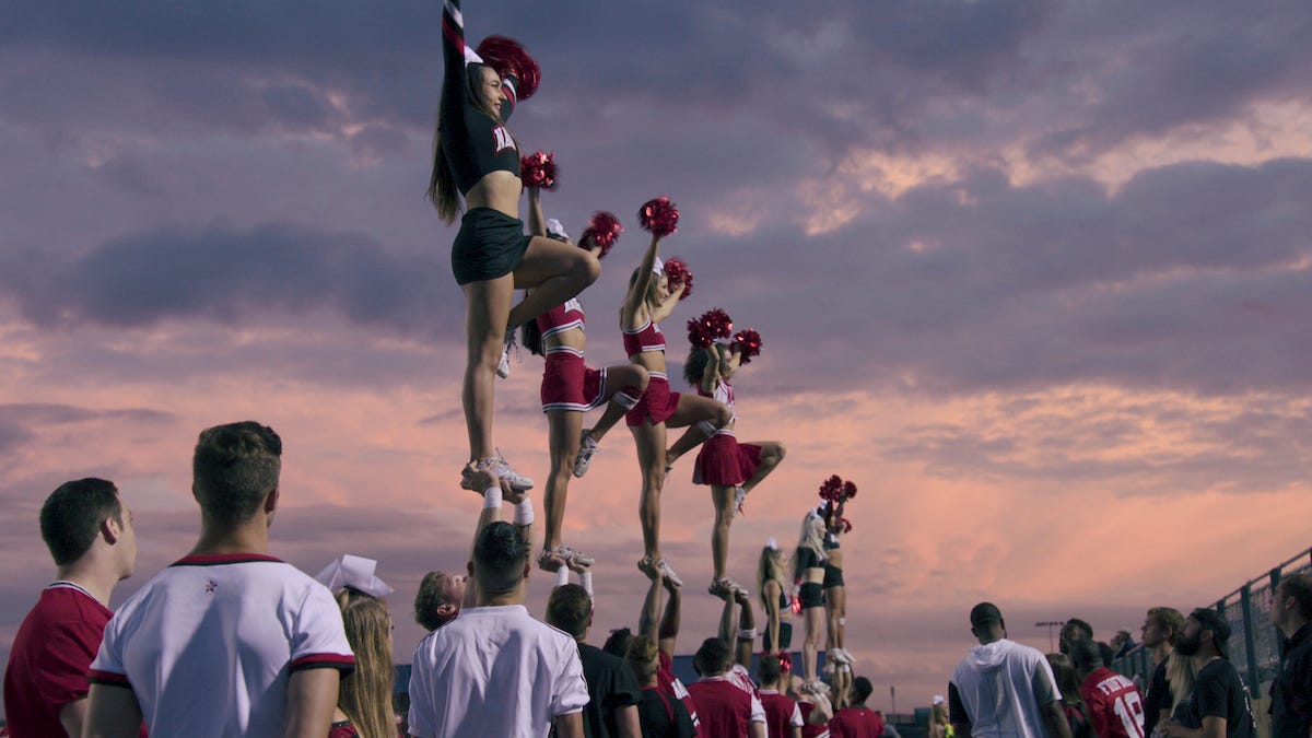 Navarro College cheerleaders in 'Cheer'