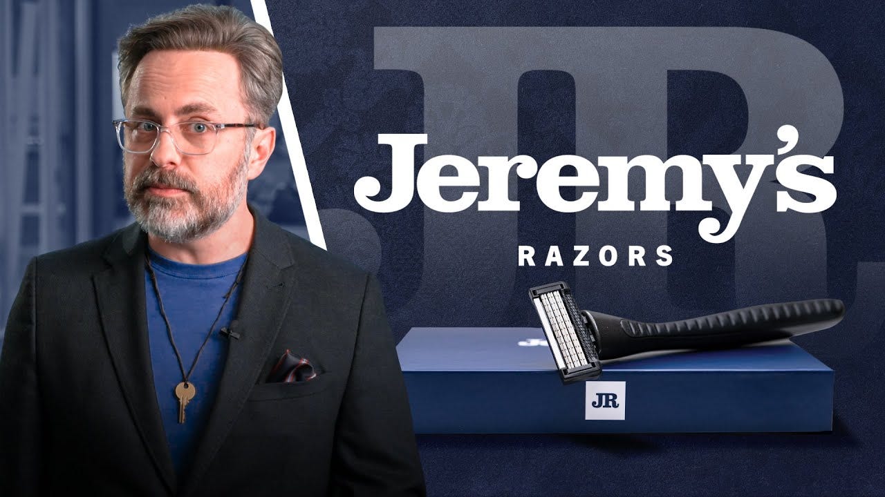 Jeremy's Razors Surprises Harry's With Advertisements Directly Across From  Company Headquarters | The Daily Wire