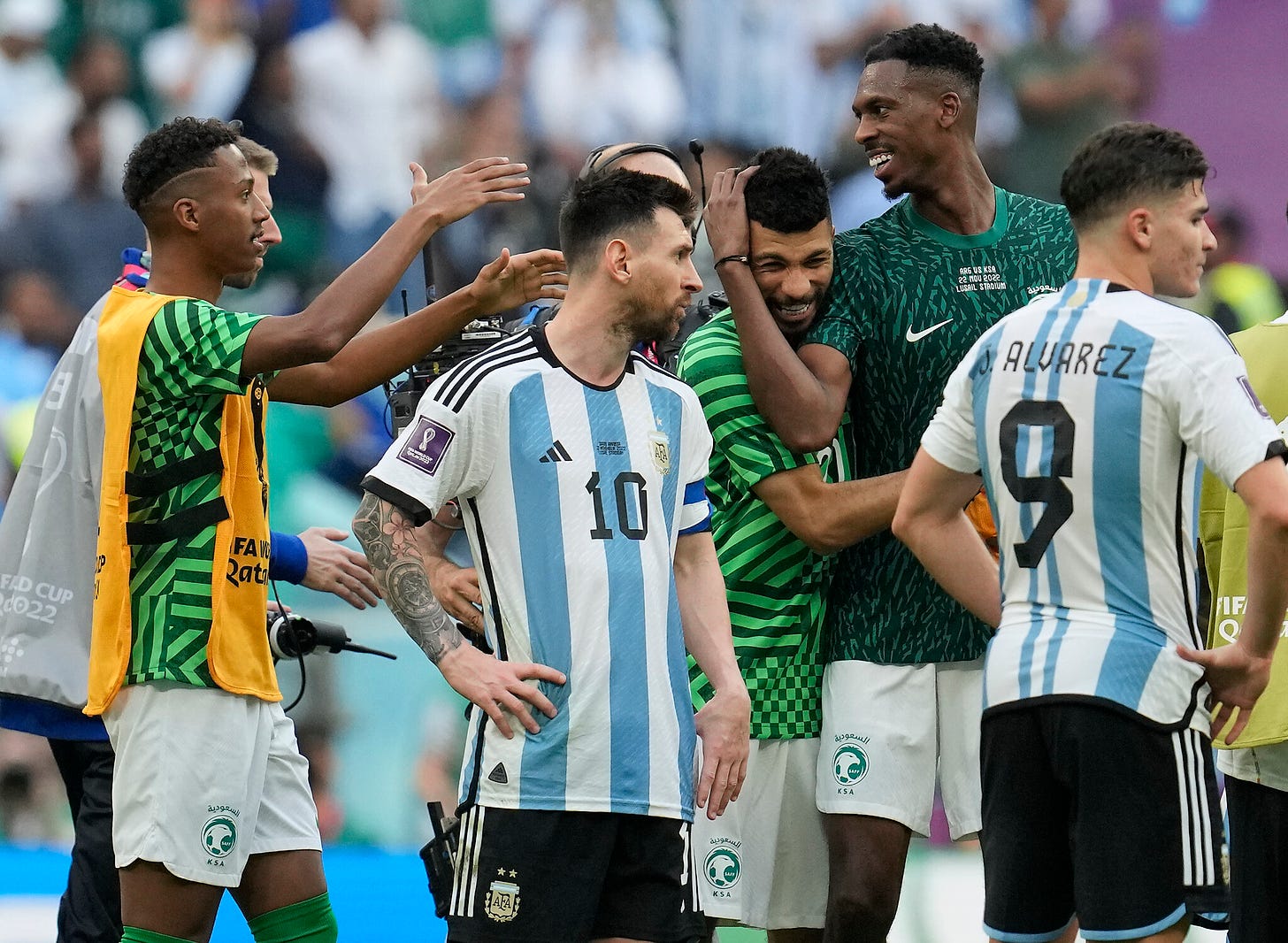 Saudi Arabia downs Messi's Argentina in historic World Cup upset | The  Times of Israel