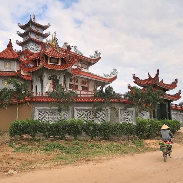 A temple in District 2, Ho Chi MInh City.