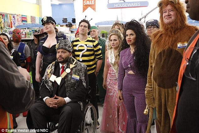 America Ferrera channels late singer Selena on Superstore | Daily Mail  Online