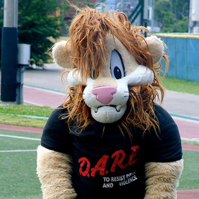 D.A.R.E.'s Daren the Lion mascot quits, moves to Colorado - POCHO