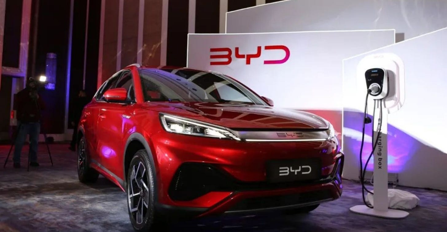 BYD Yuan Plus Electric SUV Launched in Mongolia