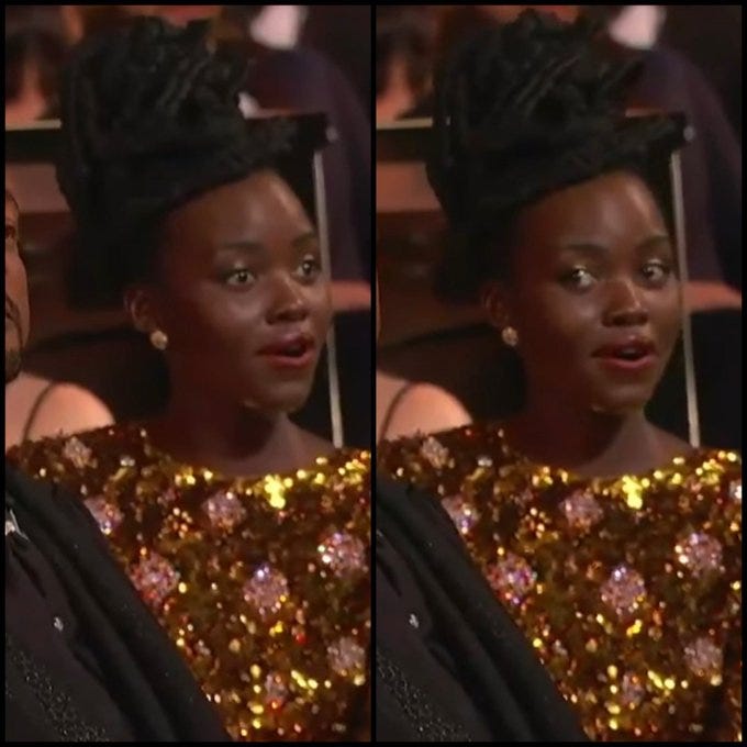 Oscars 2022: Lupita Nyong'o's Face After Will Smith Slapped Chris Rock Is  Meme Of The Day