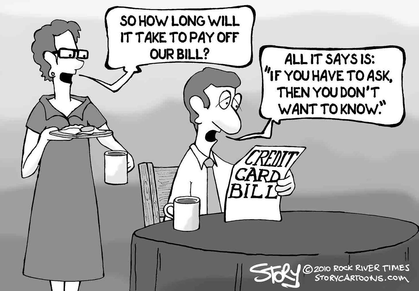 Editorial cartoon: New credit card rules « storycartoons ...