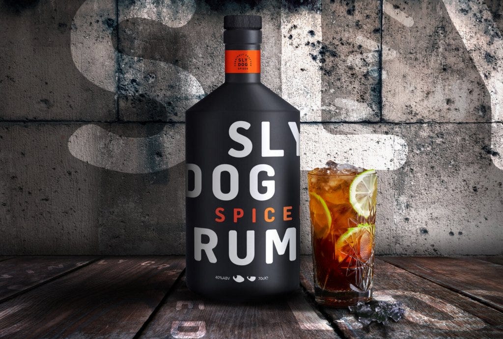 SLY DOG rum.