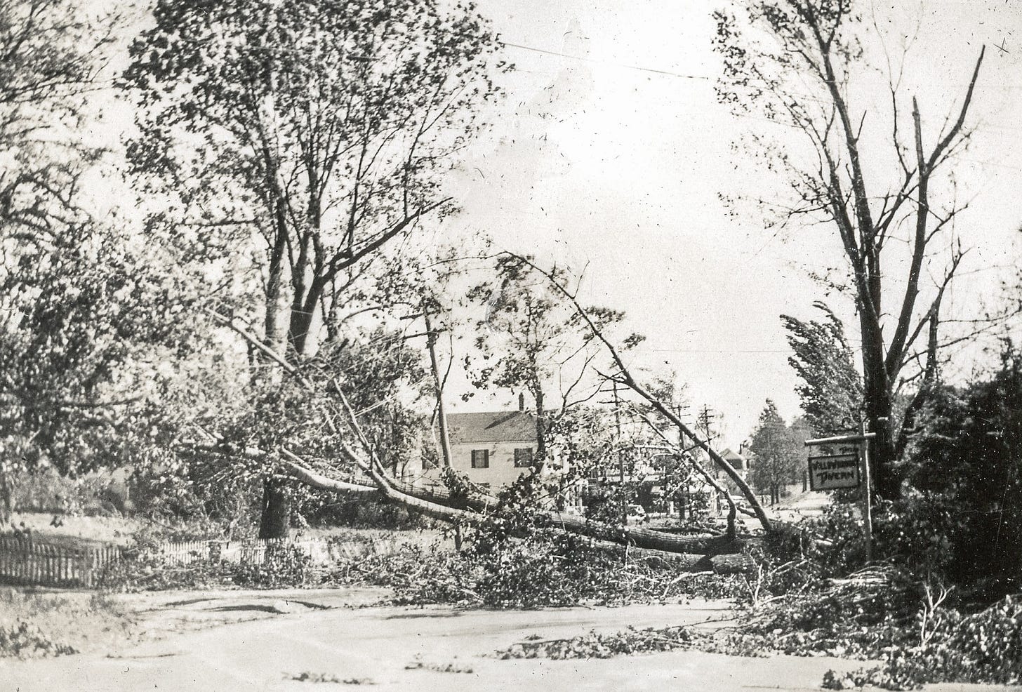 1938 Hurricane damage